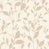 Ankawall Four Seasons 437040 Krem Yaprak Duvar Kağıdı