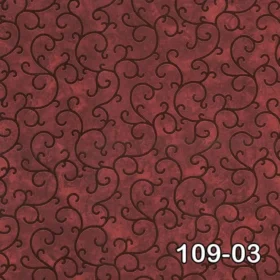 Decowall Astor 109-03 Duvar Kağıdı Bordo Sarmaşık Desenli