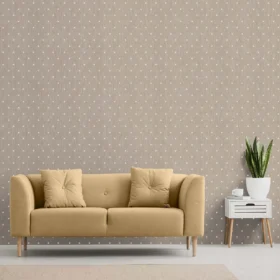 Duka Secret Palace DK.T21162-2 Duvar Kağıdı Sütlü Kahve Desenli