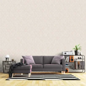 Duka Secret Palace DK.T21420-2 Duvar Kağıdı Bej Kendinden Desenli