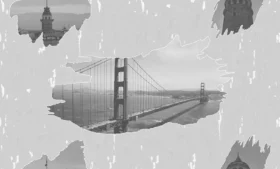 Alternative view of Ankawall Berceste 50111 Gri Pop Art Duvar Kağıdı