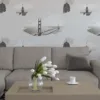 Ankawall Berceste 50111 Gri Pop Art Duvar Kağıdı