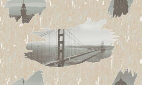 Ankawall Berceste 50612 Krem Pop Art Duvar Kağıdı