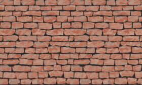 Ankawall Berceste 51333 Kırmızı Taş Duvar Kağıdı