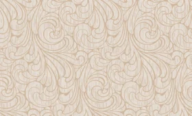 Ankawall Berceste 52043 Krem Yaprak Duvar Kağıdı Çizgili