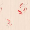 Ankawall Berceste 54082 Kırmızı Yaldızlı Yaprak Duvar Kağıdı