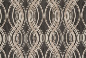 Som Linas 44130-2 Duvar Kağıdı Koyu Kahve Geometrik Desenli