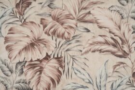 Som Linas 44520-5 Duvar Kağıdı Açık Kahve Yaprak Desenli