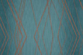 Som Linas 44670-5 Duvar Kağıdı Mavi Geometrik Desenli