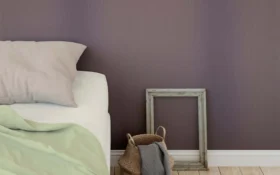 Som Linas 44671-6 Duvar Kağıdı Mor Kendinden Desenli