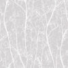 Ankawall Luna 582133 Gri Sarmaşık Desenli Duvar Kağıdı
