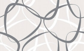 Alternative view of Ankawall Luna 582421 Koyu Gri Geometrik Desenli Duvar Kağıdı