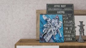 Ankawall Luna 582836 Bordo Kendinden Desenli Duvar Kağıdı