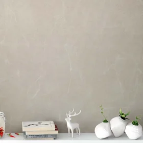 Som Mira 43443-3 Duvar Kağıdı Bej Kendinden Desenli