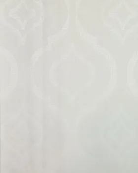 Som Mira 43442-1 Duvar Kağıdı Beyaz Damask Desen