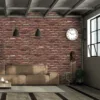 Duka Natura DK.22100-1 Duvar Kağıdı Kırmızı Taş Desenli