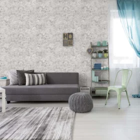 Duka Natura DK.22220-1 Duvar Kağıdı Açık Gri Kendinden Desenli