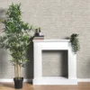 Duka Natura DK.22630-2 Duvar Kağıdı Krem Hasır Desenli