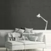 Duka Natura DK.22630-4 Duvar Kağıdı Siyah Hasır Desenli