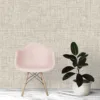 Duka Natura DK.22730-2 Duvar Kağıdı Krem Kendinden Desenli