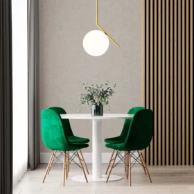 Duka Natura DK.22826-2 Duvar Kağıdı Bej Kendinden Desenli