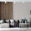 Duka Natura DK.22826-3 Duvar Kağıdı Açık Gri Kendinden Desenli