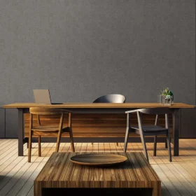 Duka Natura DK.22826-4 Duvar Kağıdı Gri Kendinden Desenli