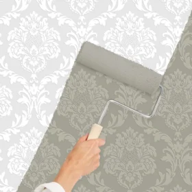 Ankawall Picasso2 7007 Küçük Damask Boyanabilir Duvar Kağıdı