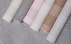 Som Mira 43420-1 Duvar Kağıdı Açık Gri Çizgili