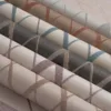 Som Linas 44880-1 Duvar Kağıdı Açık Gri Geometrik Desenli