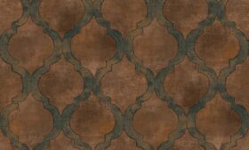 Alternative view of Ravena Contempo 572961-5 Duvar Kağıdı Kahverengi Geometrik Desenli Mavi