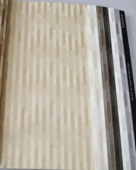 Bej geometrik çizgili duvar kağıdı Avanos 800-2