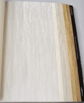 Açık gri simli duvar kağıdı dalgalı Avanos 804-3