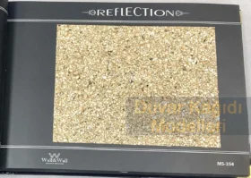 Reflection MS-354 Mantarlı Simli Duvar Kağıdı