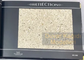 Reflection MS-360 Mantarlı Simli Duvar Kağıdı