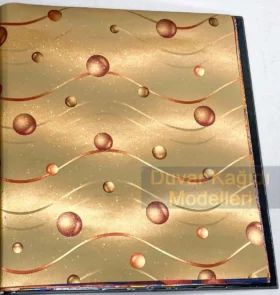 Gold Metalic 907- 9073 Duvar Kağıdı