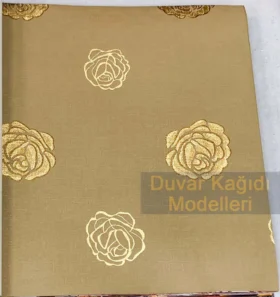 Gold Metalic BC94- BC9450 Duvar Kağıdı
