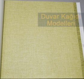 AdaWall Anka 1623-7 Duvar Kağıdı Açık Yeşil Simli Hasır