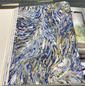 Blumarine N.5 Damarlı Parlak- bm29019 İtalyan Duvar Kağıdı