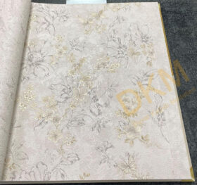 Blumarine N.5 Çiçek Yaprak- bm29028 İtalyan Duvar Kağıdı