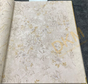 Blumarine N.5 Çiçek Yaprak- bm29030 İtalyan Duvar Kağıdı