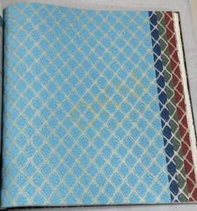 Decowall Armani 3009-03 Duvar Kağıdı Mavi Simli Geometrik