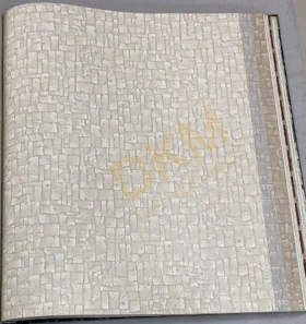 Decowall Armani 3010-03 Duvar Kağıdı Koyu Krem Simli Taş