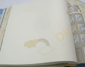 AdaWall Ada Kids 8902-2 Duvar Kağıdı Beyaz Bulutlu