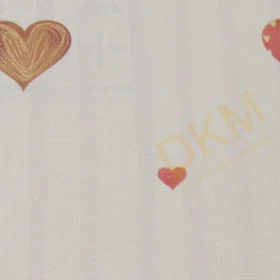 Alternative view of AdaWall Ada Kids 8905-1 Duvar Kağıdı Beyaz Simli Kalp Desenli