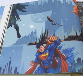 AdaWall Ada Kids 8921-1 Duvar Kağıdı Mavi Süper Kahraman