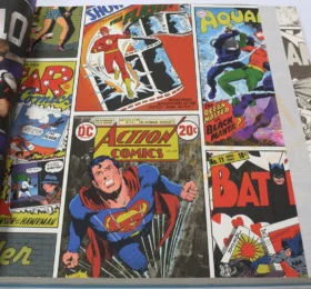 AdaWall Ada Kids 8922-1 Duvar Kağıdı Renkli Çizgi Roman