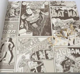 AdaWall Ada Kids 8922-2 Duvar Kağıdı Gri Çizgi Roman