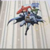 AdaWall Ada Kids 8927-1 Duvar Kağıdı Beyaz Süperman Batman Flash