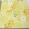 AdaWall Ada Kids 8929-2 Duvar Kağıdı Yeşil Tweety Çiçekli